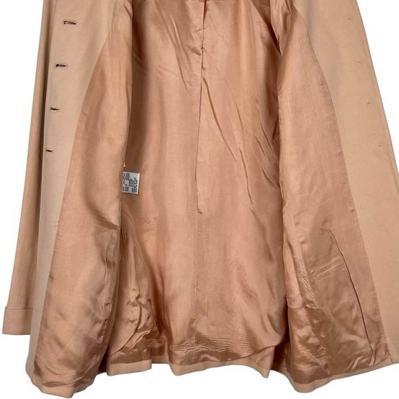 Rena Rowen 100% Silk Spring & Summer Career Long-Line Blazer Size 6 - Picture 6 of 12